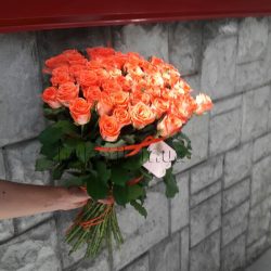 Фото товару 51 троянда "Вау"