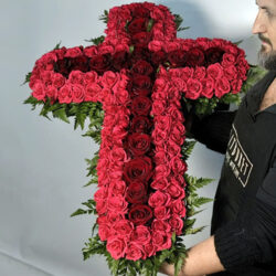 Фото товару Икебана "Алый крест"